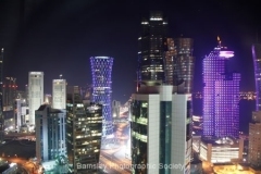 Night Time Doha by Willem Van Herp