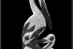 Pelican Sculpture by Bob Harper