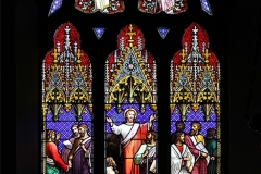Middleham Church Window by Brian Crossland