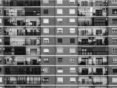 Paris Tower Block by Jeff Moore