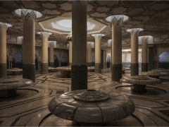 Ablution Room Hassan II Mosque Casablanca by Jeff Moore