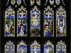 Stain Glass Window St Thomas Church Heptonstall by Jeff Moore