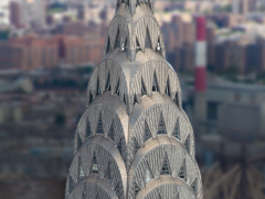 Top of the Chrysler Building New York by Dave Rippon