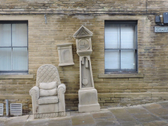 The Stone Chair and Clock by Paul Coverdale