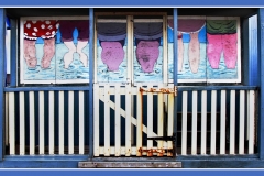 Beach Hut Number 35 by Brian Crossland