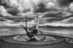 Iceland Longboat by Phil Edwards