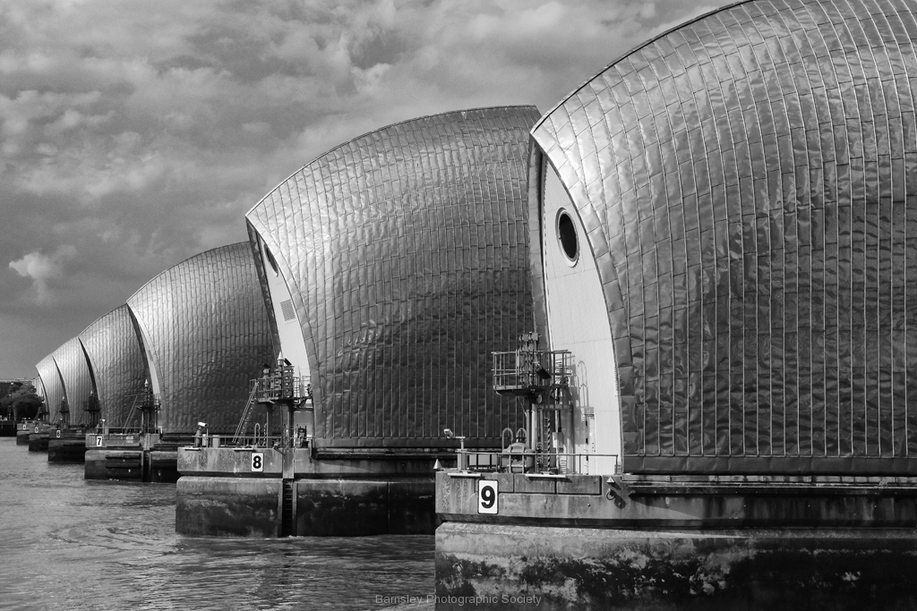 The Thames Barrier by Willem Van Herp