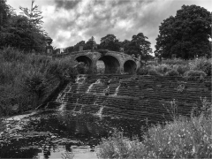 River Dearne Cascade by Jeff Moore