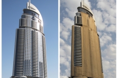 THE ADDRESS DUBAI BEFORE & AFTER NEW YEAR 2016 by Brian Crossland