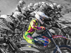 Biker Stands Out by Phil Edwards