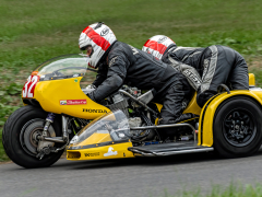 Sidecar at Olivers Mount by Dave Rippon