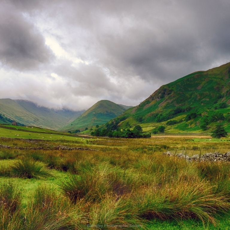 Clouds Gathering above Martindale by Jeff Moore