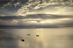 Daybreak Robin Hoods Bay by Jeff Moore