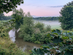 An Evening on the River Dearne by Nikolai Lukasenko