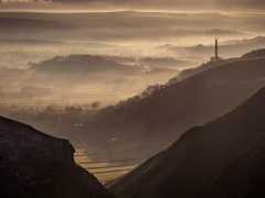 Winnats Pass at Sunrise by Robert Bishop