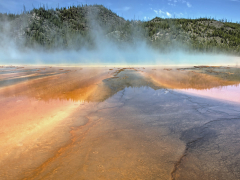 Grand Prismatic Spring by Harry Watson