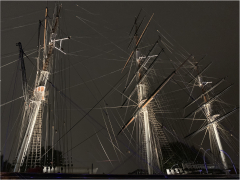 Night Street Scene by Willem Van HerpShips-Masts-by-Jeff-Moore