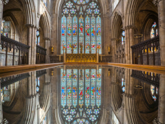 Reflections at Rippon Cathedral by Robert Bishop