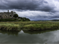 Laugharne Castle by Jeff Moore