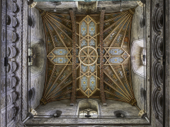 St David's Cathedral, Roof Detail by Jeff Moore