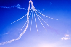 RED ARROWS STARBURST by Phil Edwards