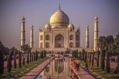 Sunset on the Taj Mahal by Bob Harper