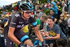 Danny Pate Cheered by a Yorkshire Crowd